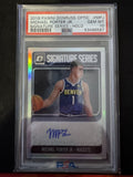 2018-19 Donruss Optic Signature Series Holo Michael Porter Jr PSA 10 Rookie Auto