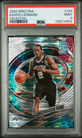 2020 Panini Spectra #154 Kawhi Leonard Celestial PSA 9 POP 1